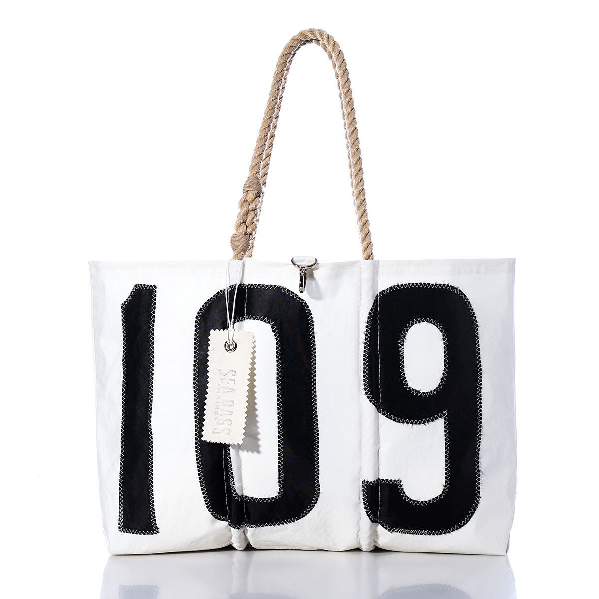 Vintage 109 Large Tote Handmade in Maine from Recycled Sails