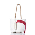 Vintage Red 2 Handbag Handmade in Maine from Recycled Sails