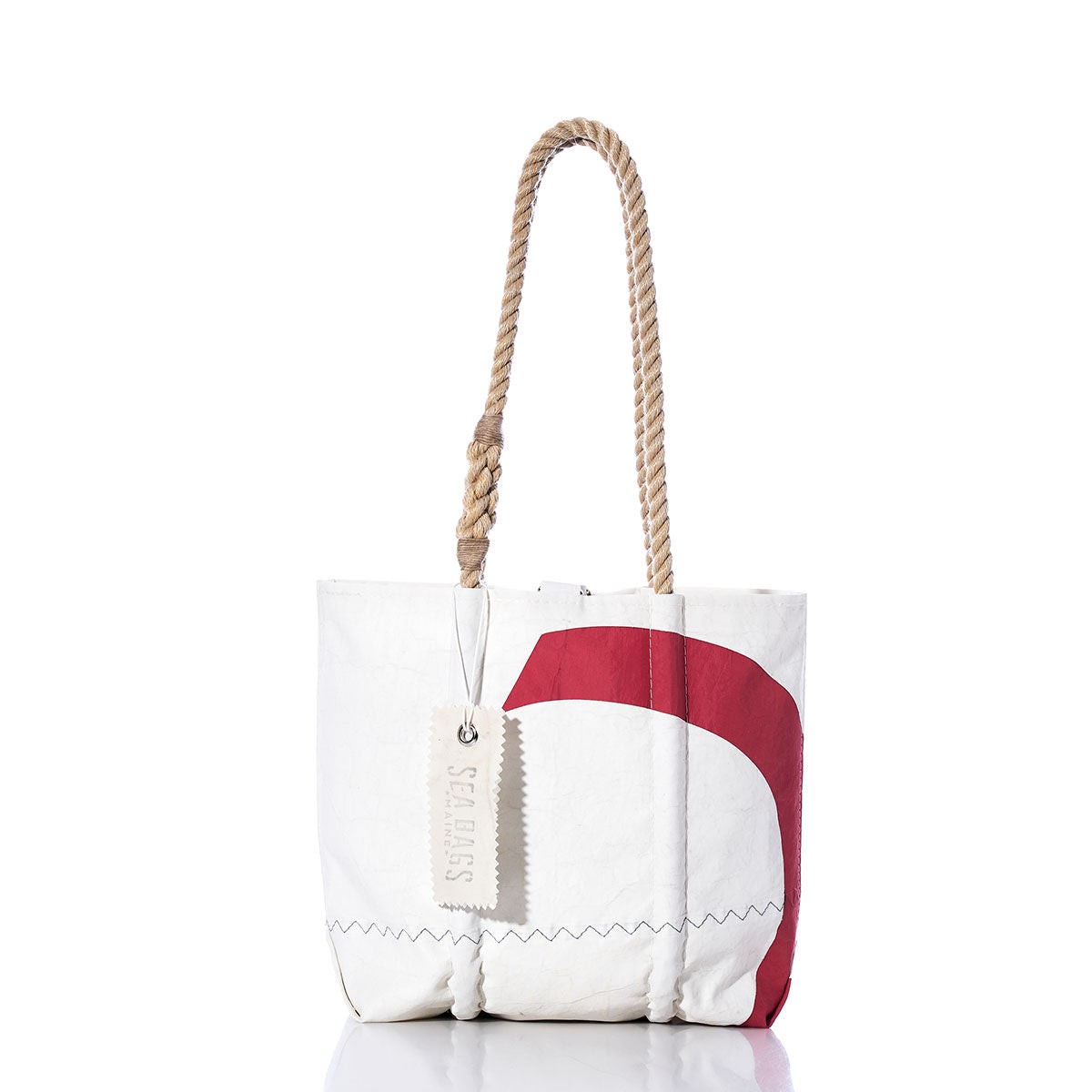 Vintage Red 2 Handbag Handmade in Maine from Recycled Sails
