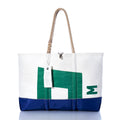 Vintage Pearson 10M Ogunquit Beach Tote Handmade in Maine from Recycled Sails