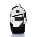 Vintage Black and White Crew Backpack Handmade in Maine from Recycled Sails