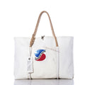 Vintage Sobstad Sailmakers Wharf Tote Handmade in Maine from Recycled Sails