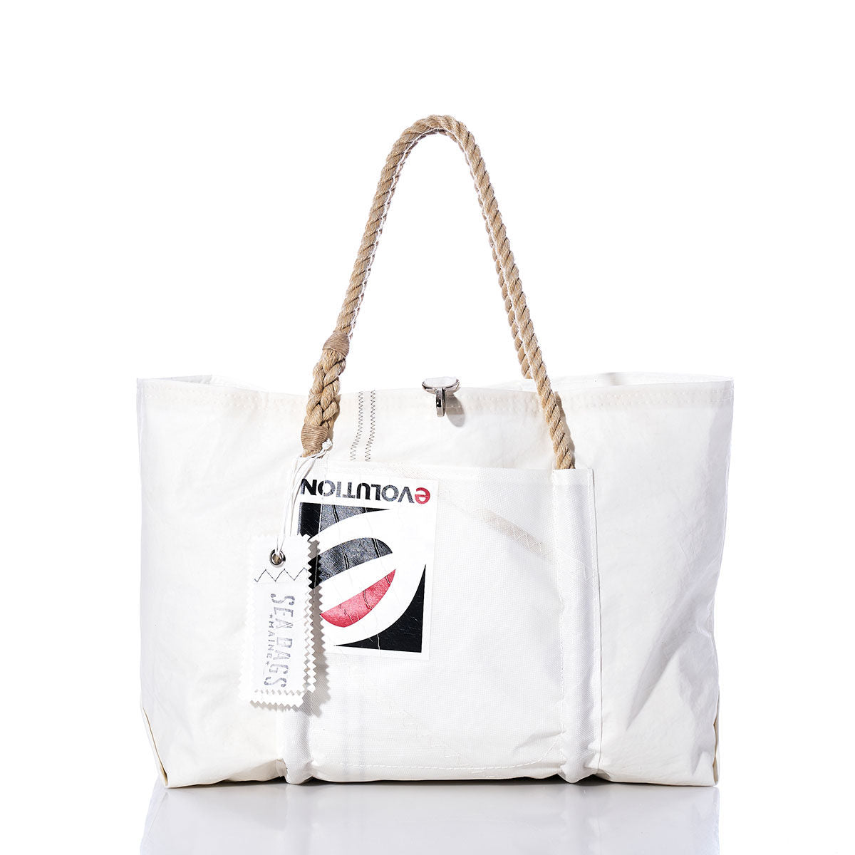 Vintage Evolution Wharf Tote Handmade in Maine from Recycled Sails