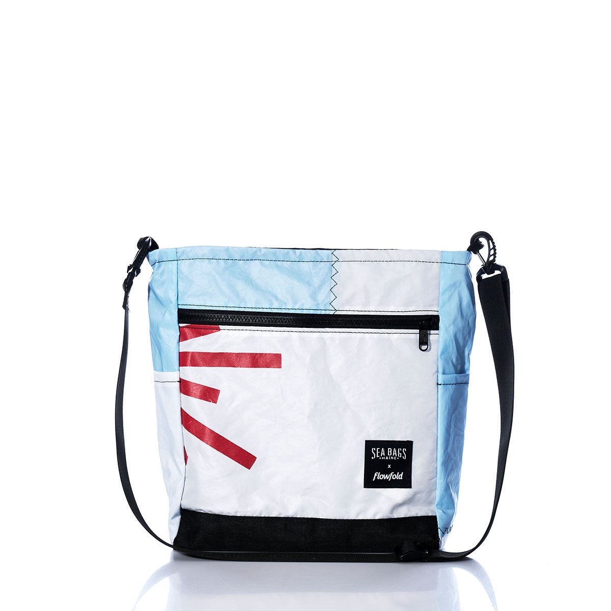 Vintage Laser Medium Voyager Crew Crossbody Handmade in Maine from Recycled Sails