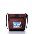 Vintage UK Sailmakers Medium Voyager Crew Crossbody Handmade in Maine from Recycled Sails