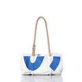 Vintage US Baguette Bag Handmade in Maine from Recycled Sails