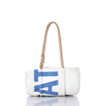 Vintage BOAT Baguette Bag Handmade in Maine from Recycled Sails