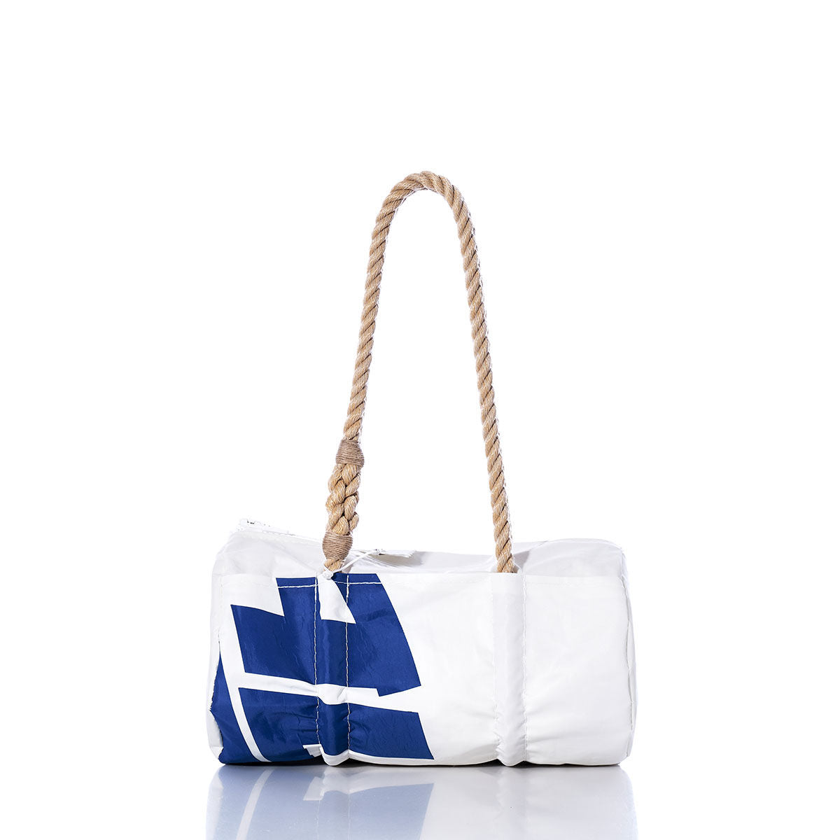 Vintage Ideal 18 Baguette Bag Handmade in Maine from Recycled Sails
