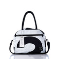 Vintage Black 2 Essential Weekender Travel Bag Handmade in Maine from Recycled Sails