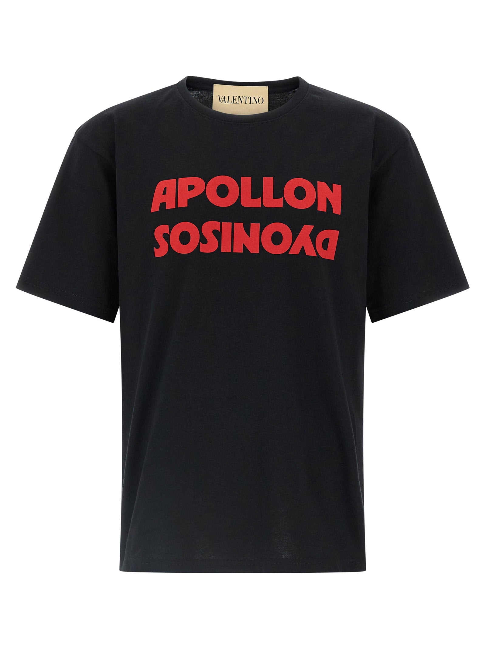 Valentino Garavani Apollon/Dyonisos Print T-Shirt — Black