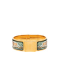 Wide Enamel Safari Loquet Bracelet PM