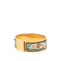 Wide Enamel Safari Loquet Bracelet PM
