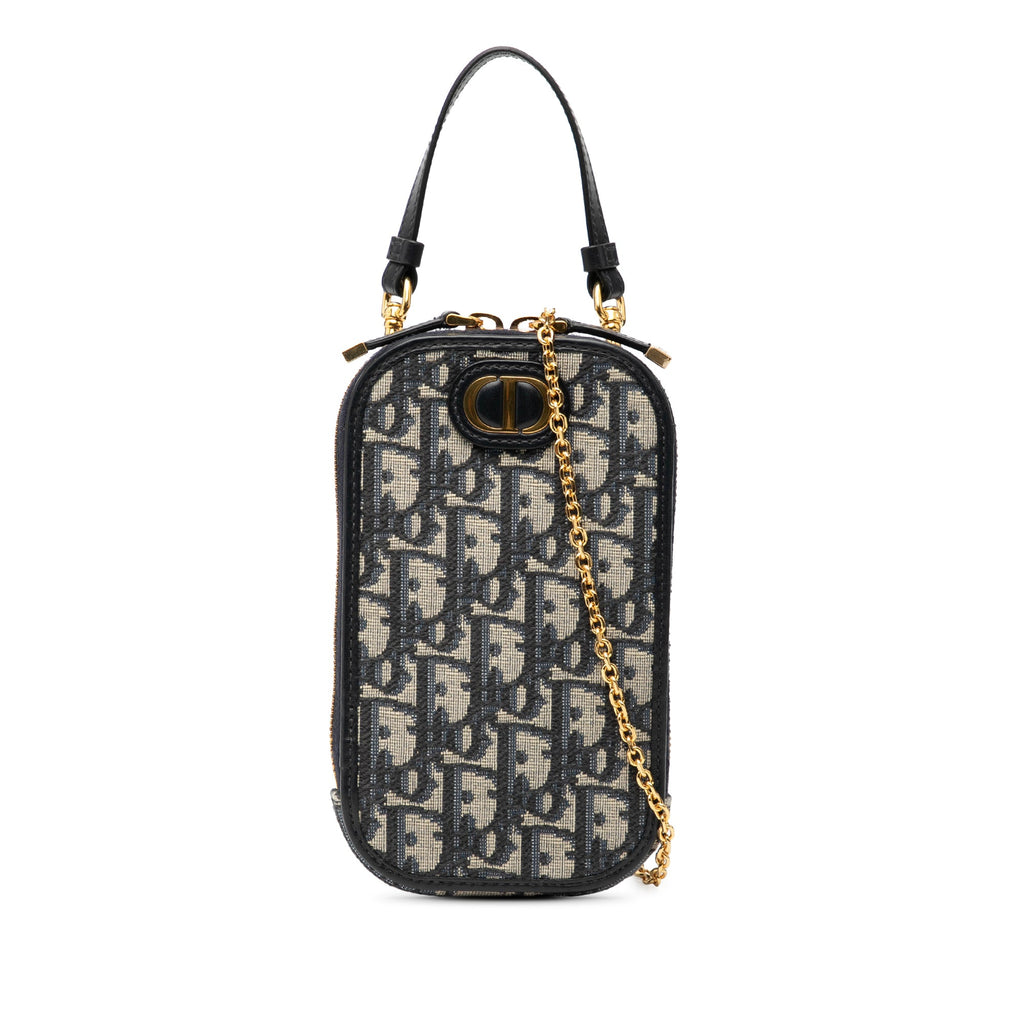 Oblique Canvas 30 Montaigne Call in Dior Phone Holder