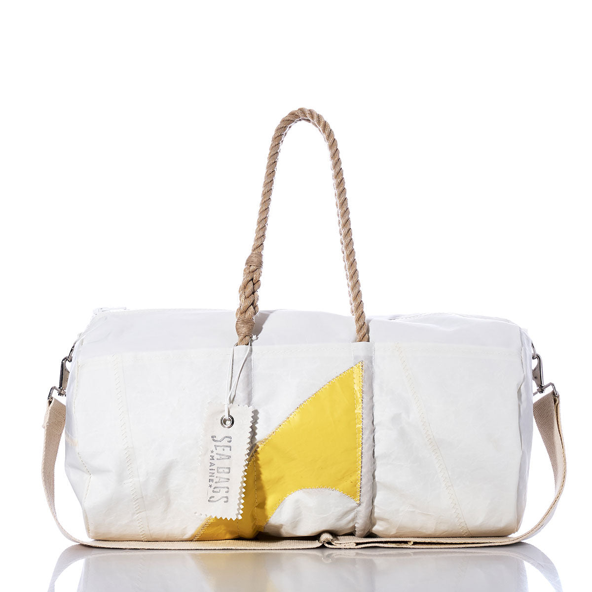 Vintage C Scow Duffel Handmade in Maine from Recycled Sails