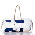 Vintage Blue 12 Duffel Handmade in Maine from Recycled Sails