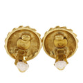 Gold Plated Mademoiselle Clip On Earrings