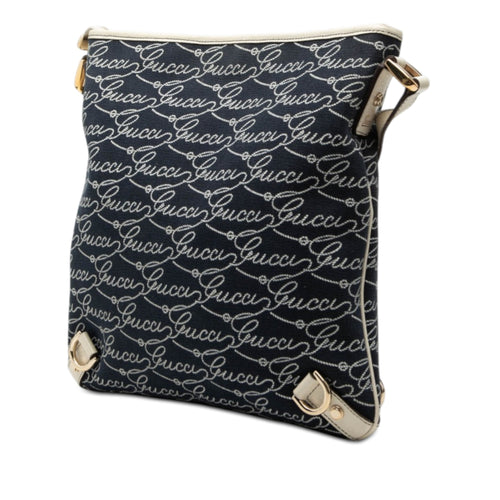 85th Anniversary Denim Abbey D Ring Crossbody