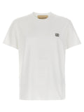 Valentino Garavani Logo-Embroidered T-shirt — White