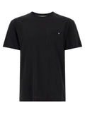 Valentino Garavani Logo-Pocket Cotton T-shirt — Black