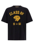 Valentino Garavani Panther-Print T-shirt — Black