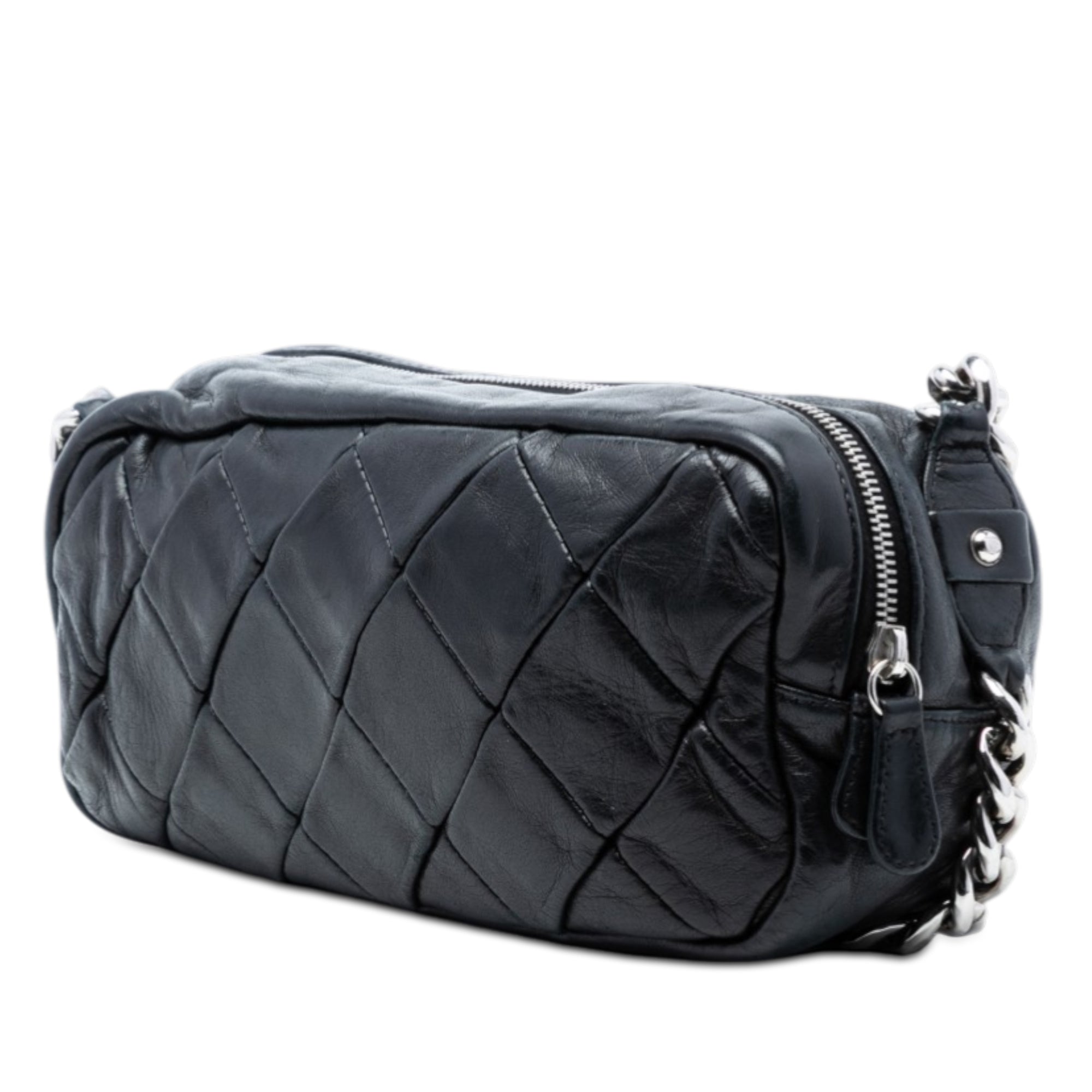 Quilted Lambskin Chain Shoulder Bag