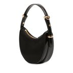 Small Re Nylon and Leather Arque Satchel