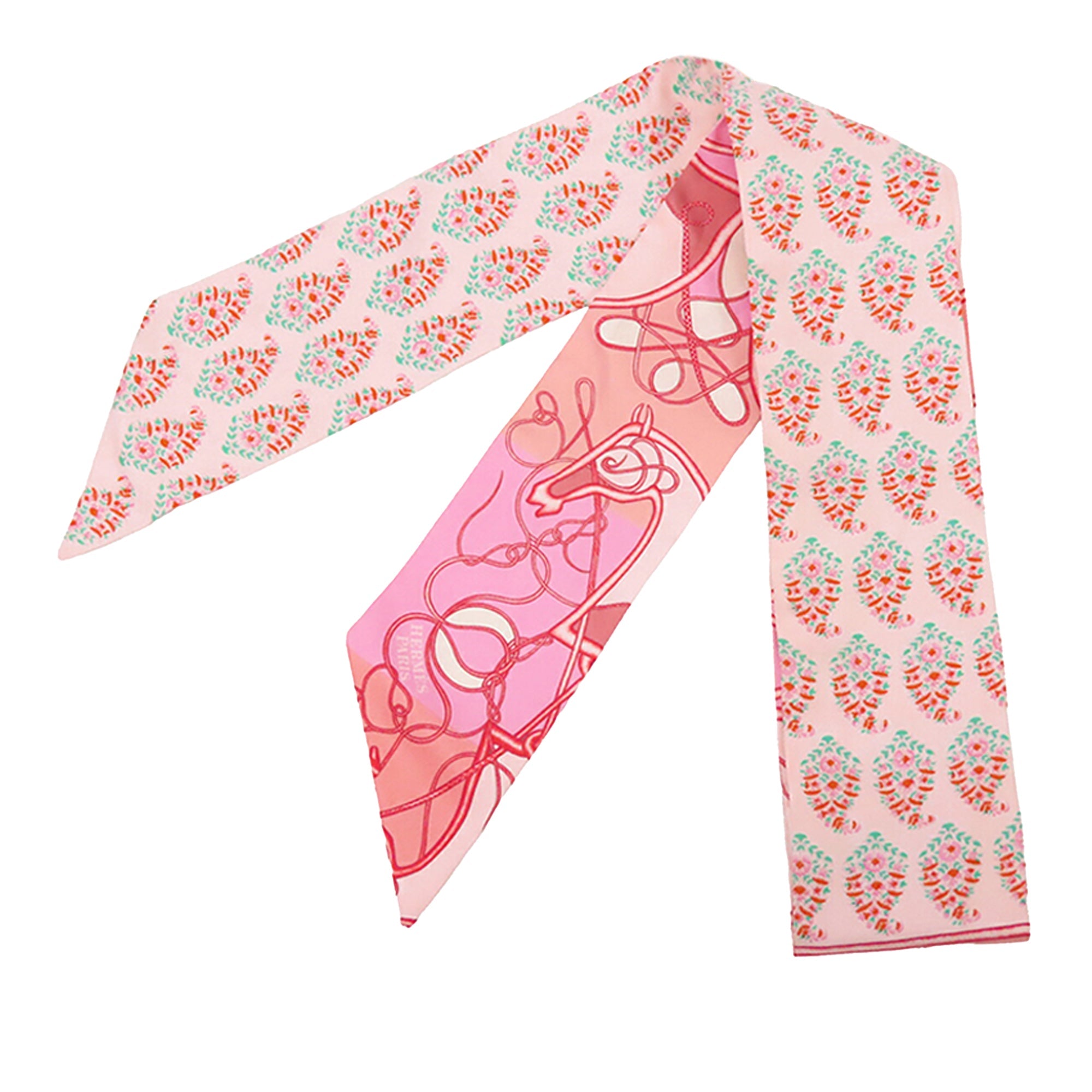 Coup de Fouet Au Bloc Silk Twilly Scarf