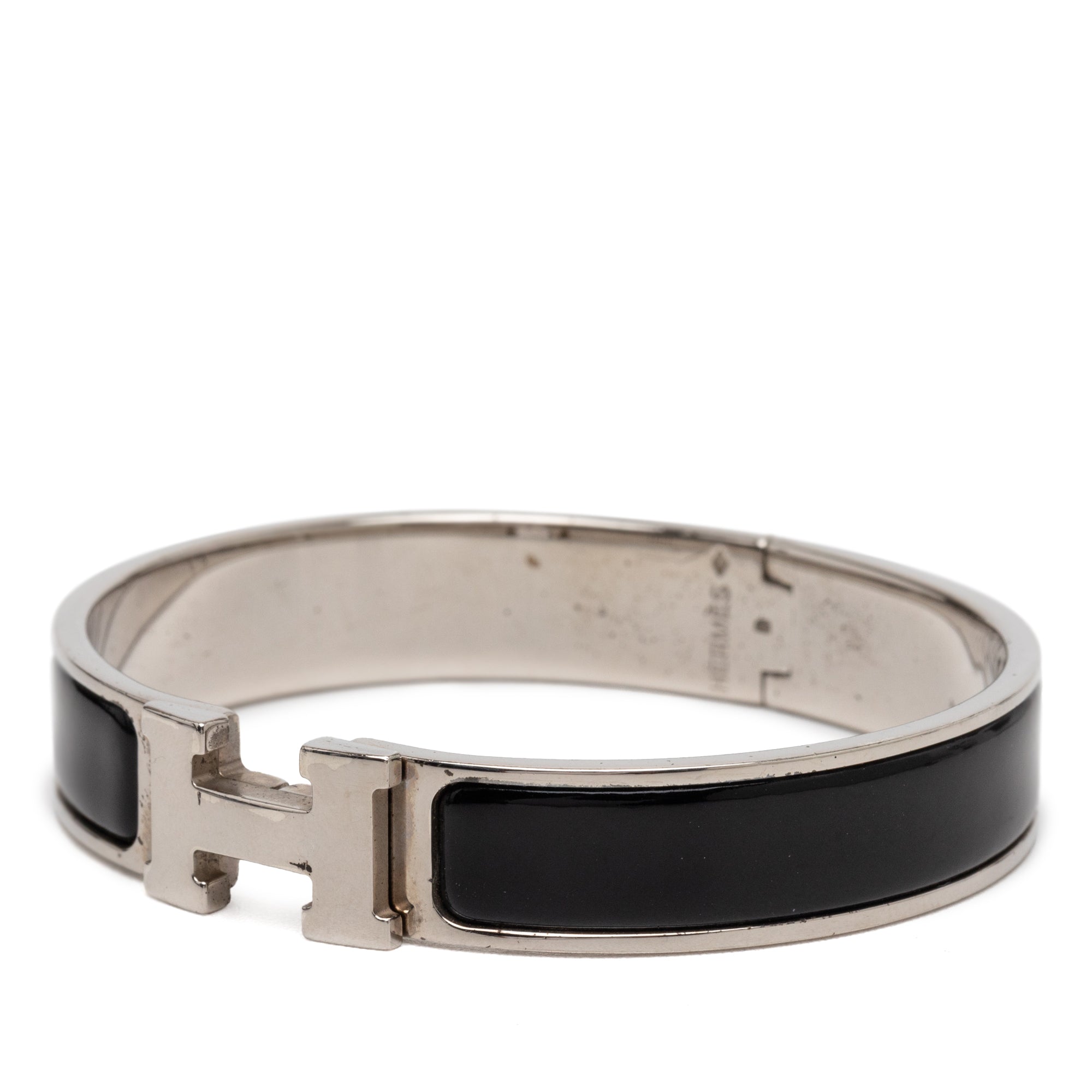 Narrow Enamel Clic H Bracelet PM