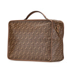 Zucca Coated Canvas Karligraphy Travel Bag