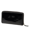 CC Patent Stitched Long Wallet