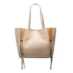 Large Leather Milo Shopping Tote