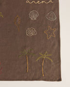 PAÑUELO MALAQUITA | CHOCOLATE