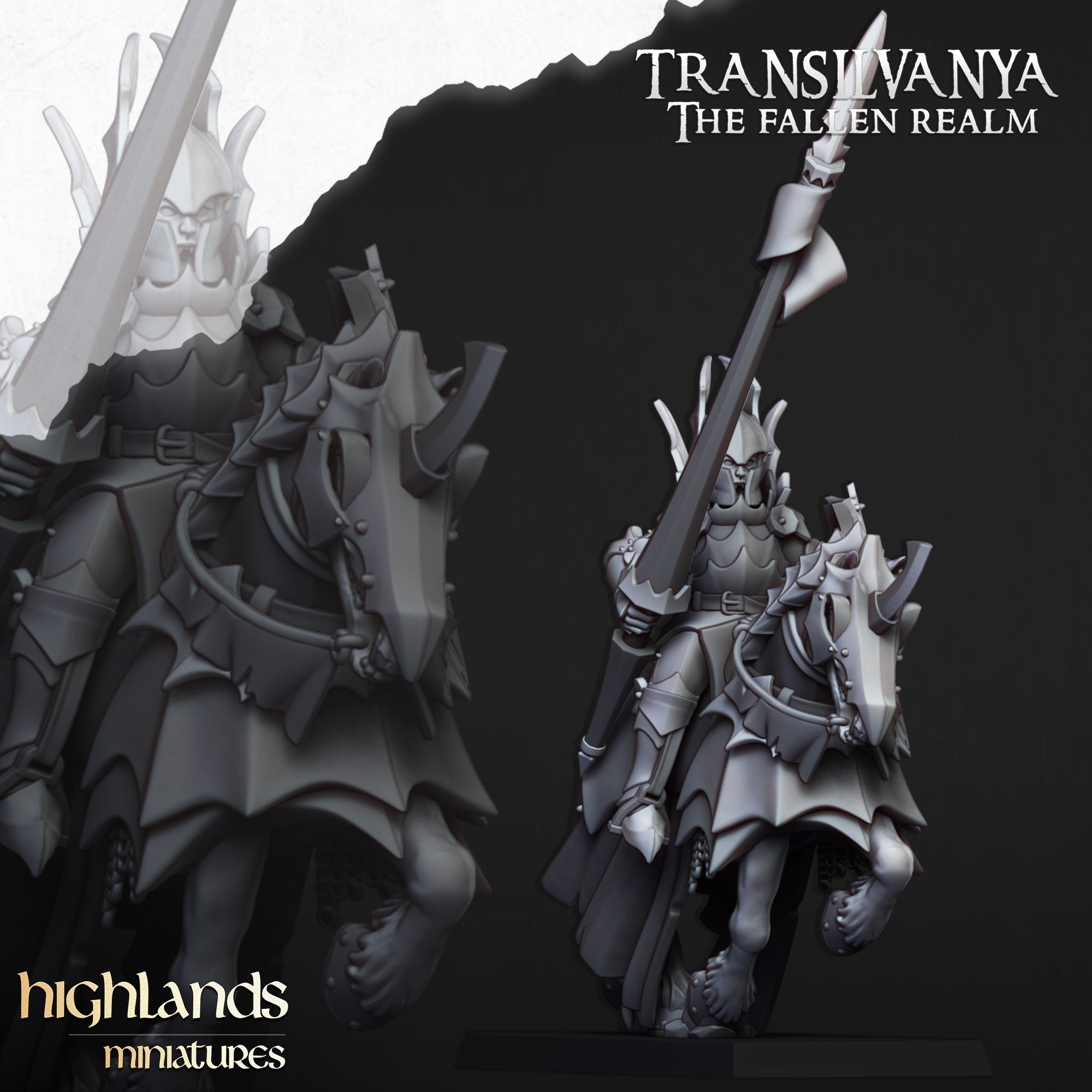 Blood Knights, Highlands Miniatures