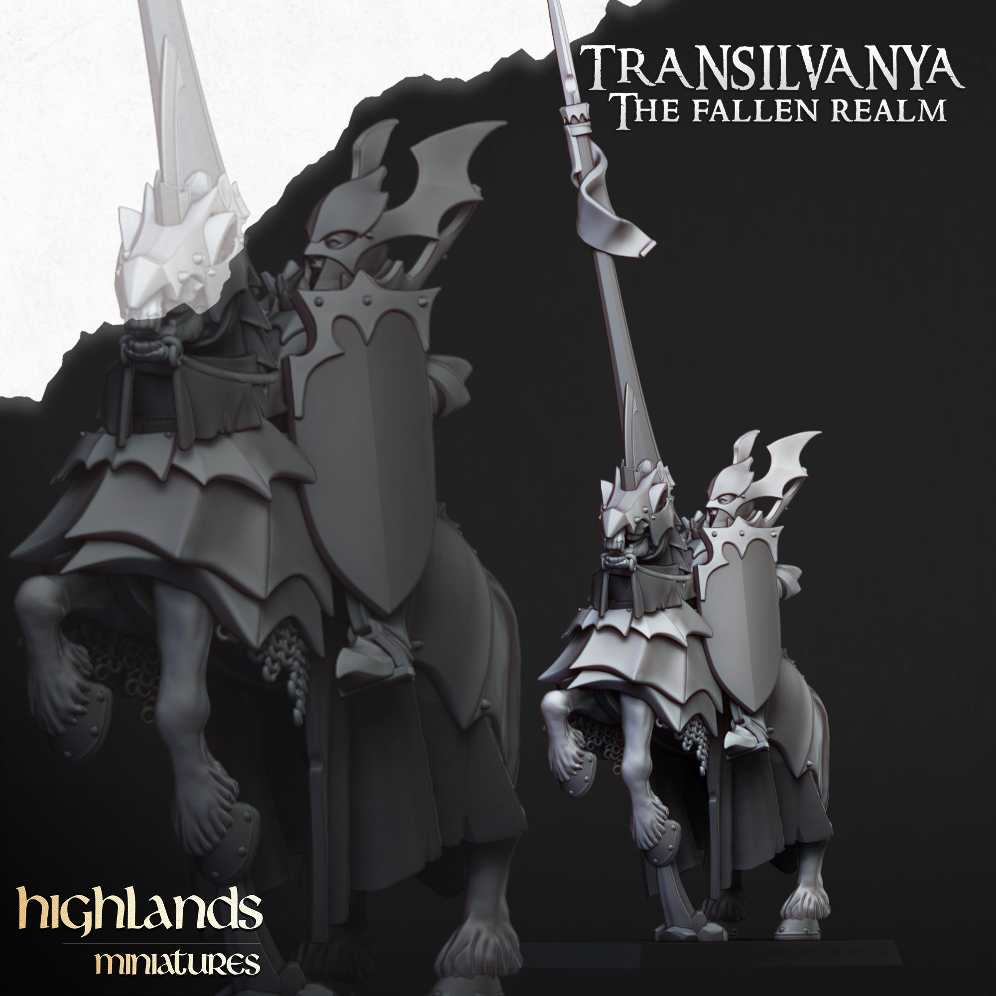 Blood Knights, Highlands Miniatures