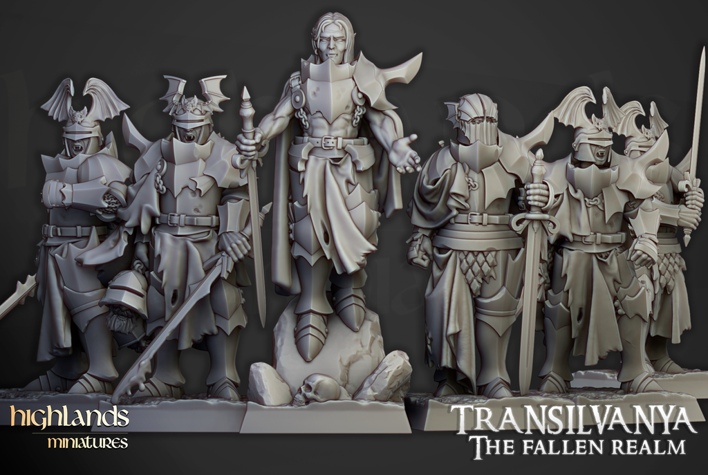 Vampire Neophytes, Highlands Miniatures
