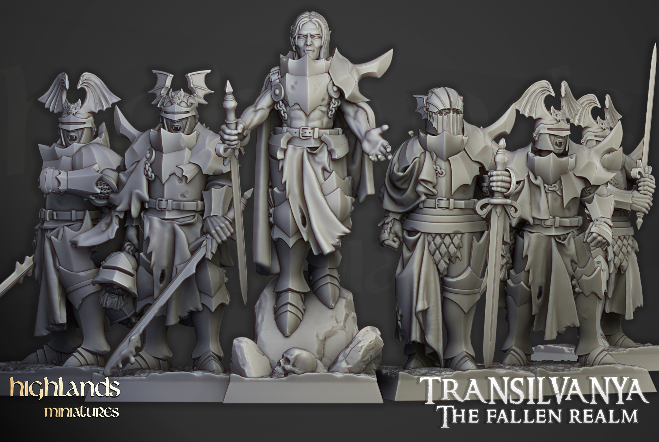 Vampire Neophytes, Highlands Miniatures