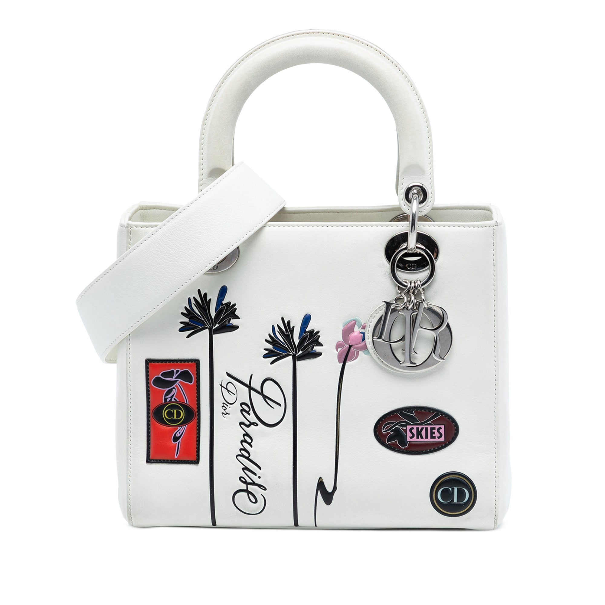 Medium Lambskin Paradise Lady Dior