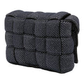 Denim Intrecciato Cassette Padded Crossbody