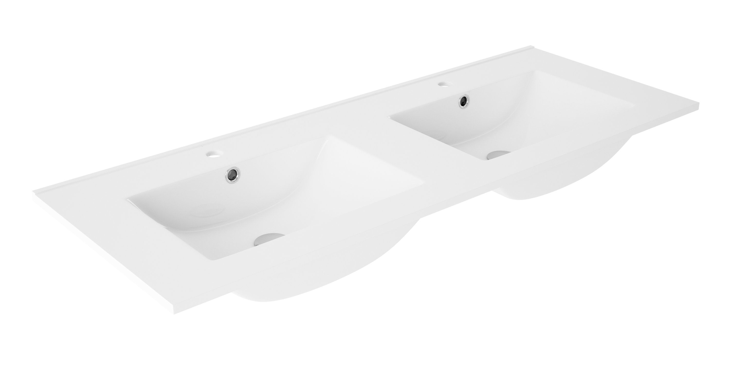 BATHME ONE Mueble de Baño con Lavabo 120 cm Negro