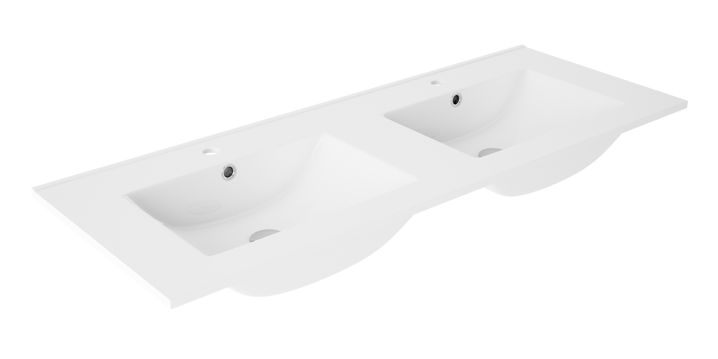 BATHME ONE Mueble de Baño con Lavabo 120 cm Blanco