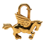 Gold Plated Pegasus Cadena Lock Charm