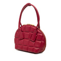Small Leather Padded BV Swoop Bag
