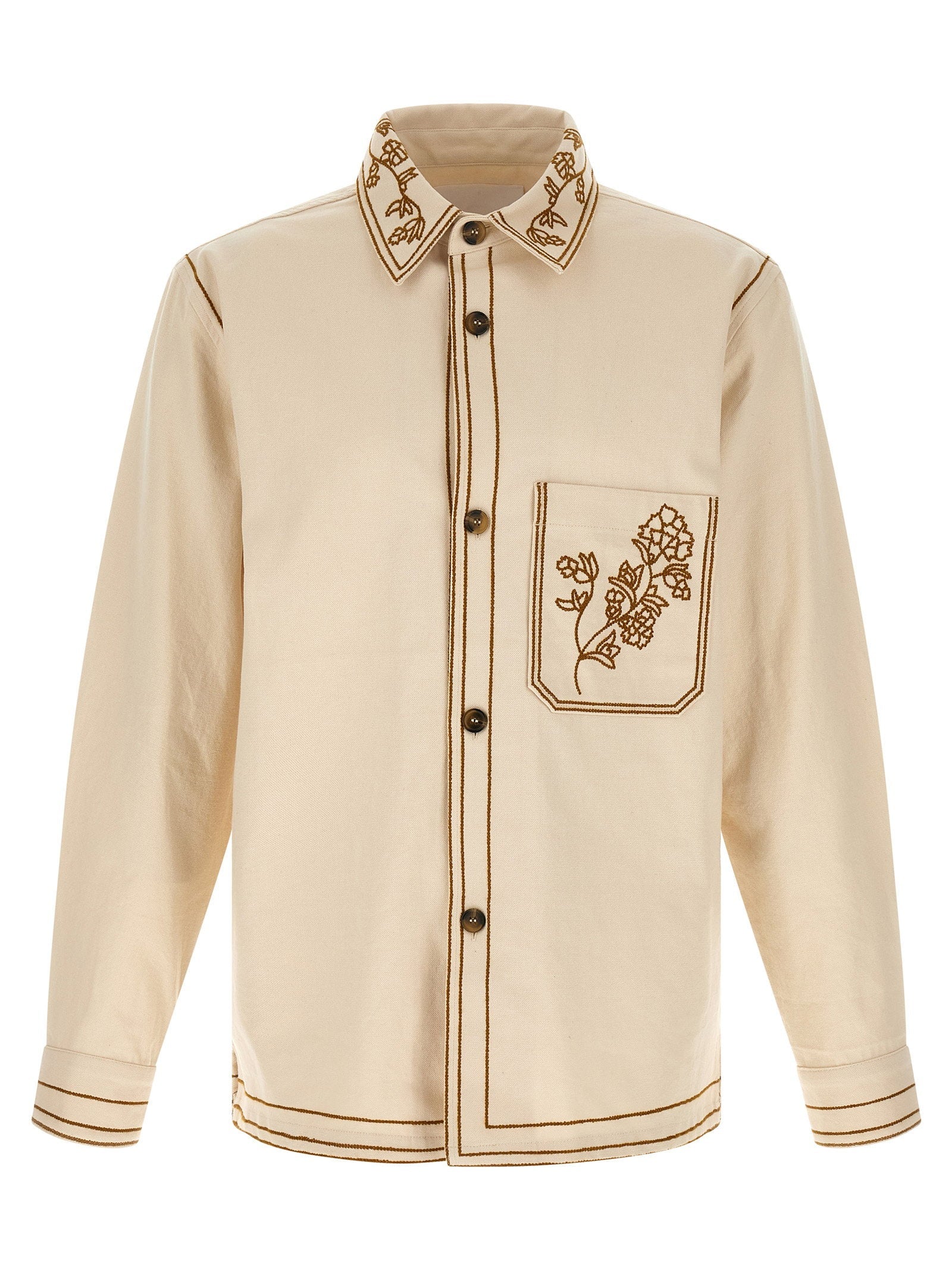 Marant Rudy Overshirt — Cream