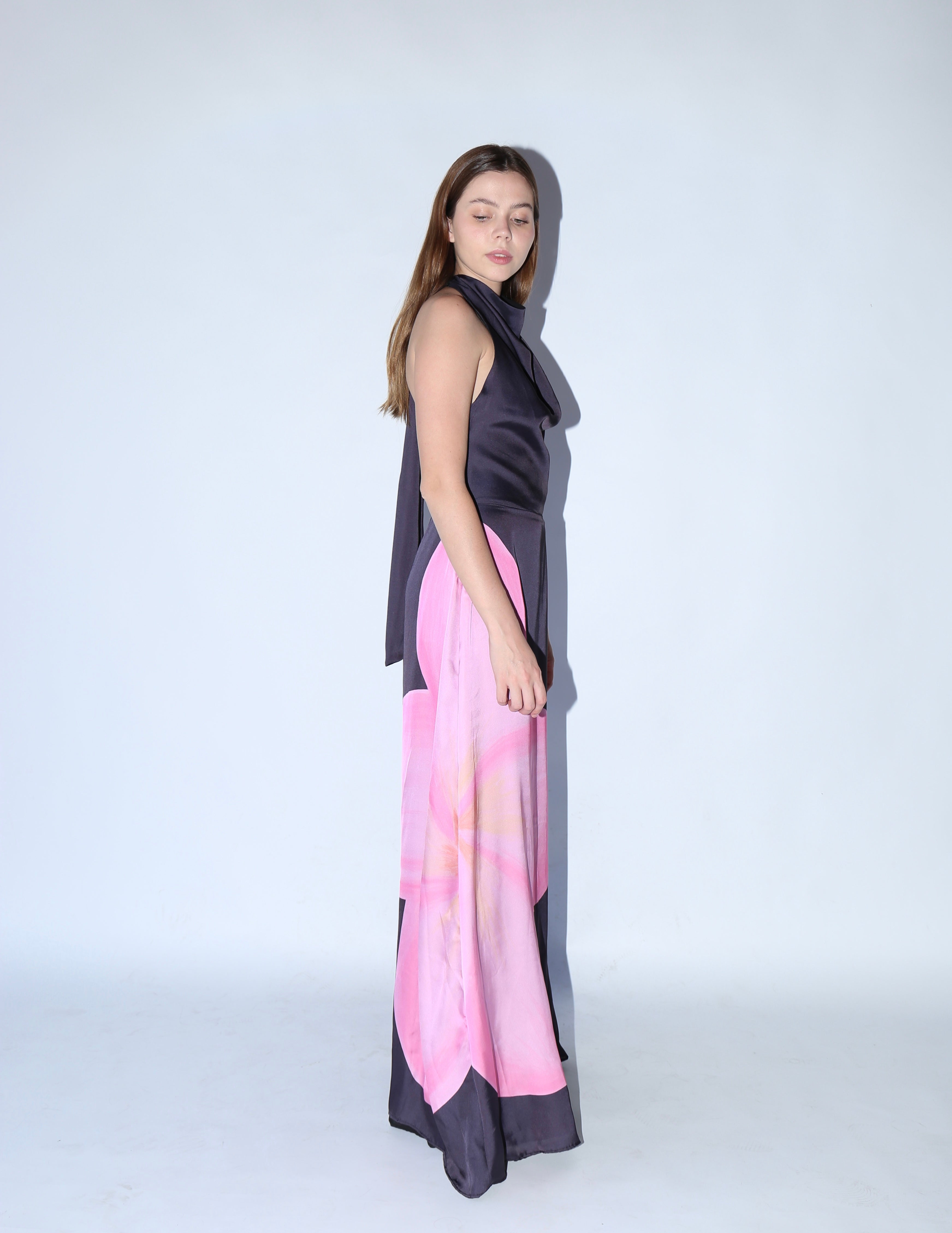 VESTIDO FLOR | NEGRO