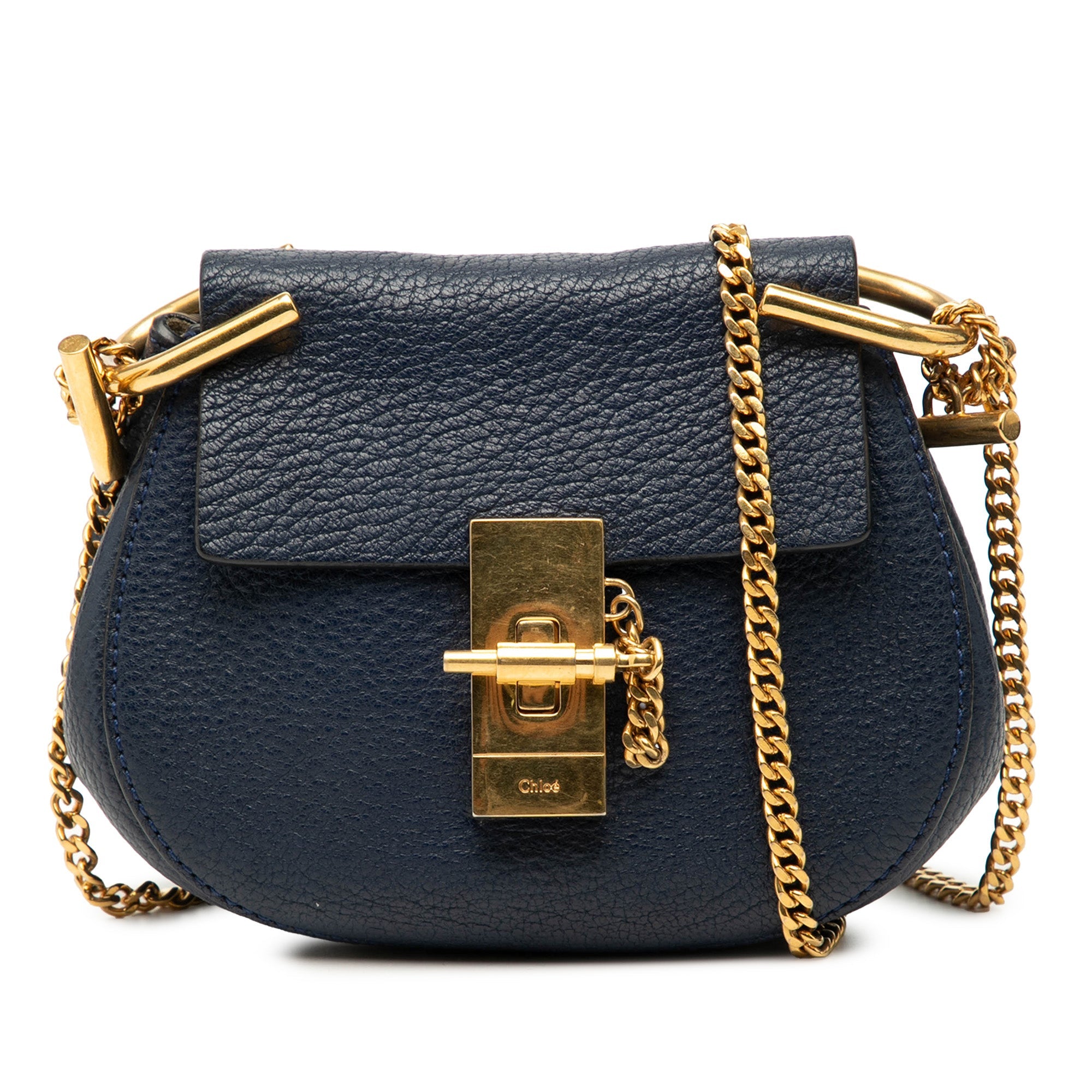 Mini Leather Drew Crossbody