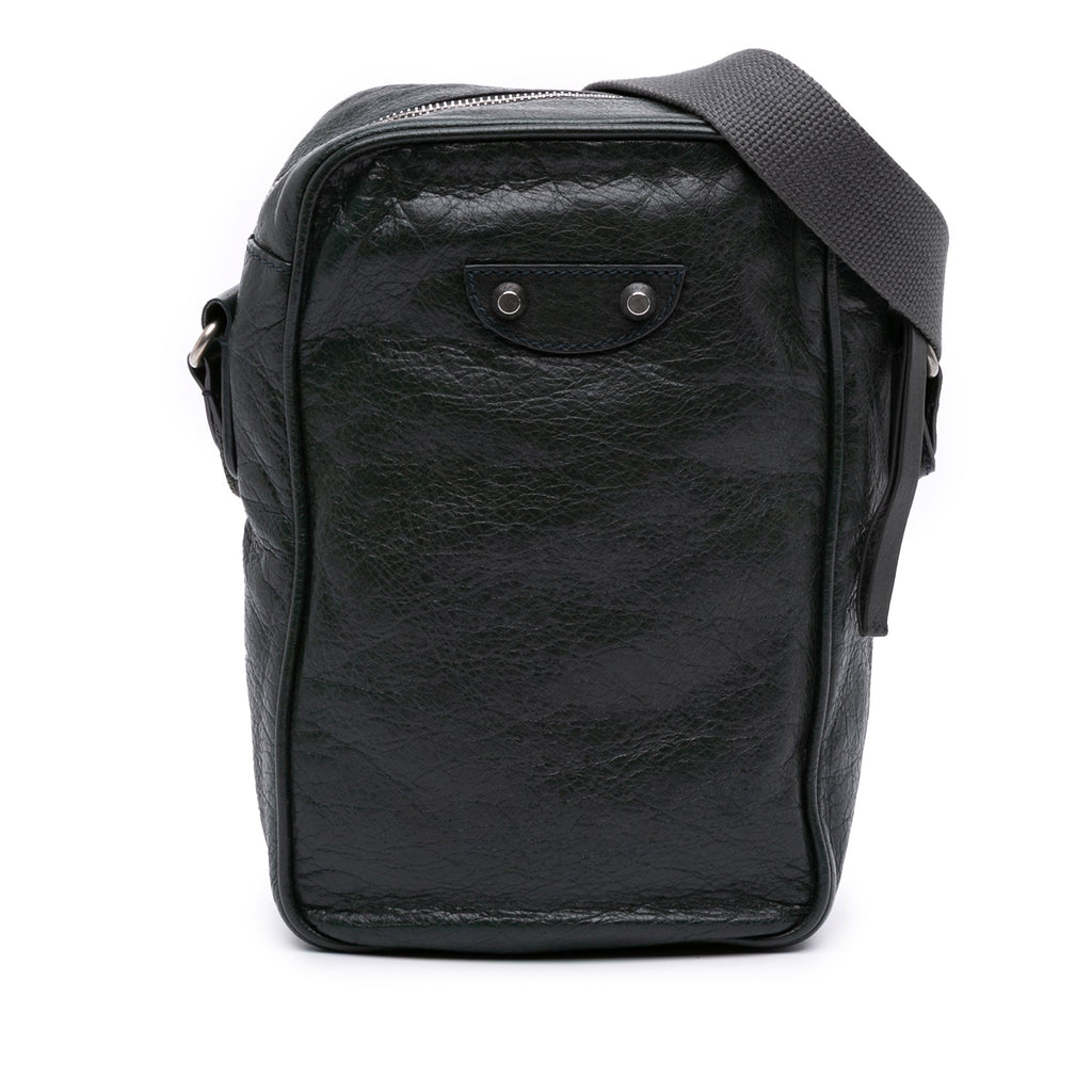 Lambskin Motocross Classic Reporter Crossbody
