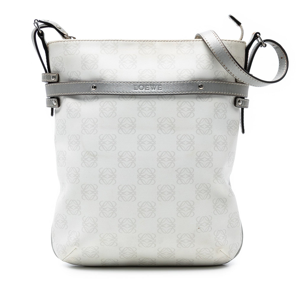 Anagram Coated Canvas Crossbody