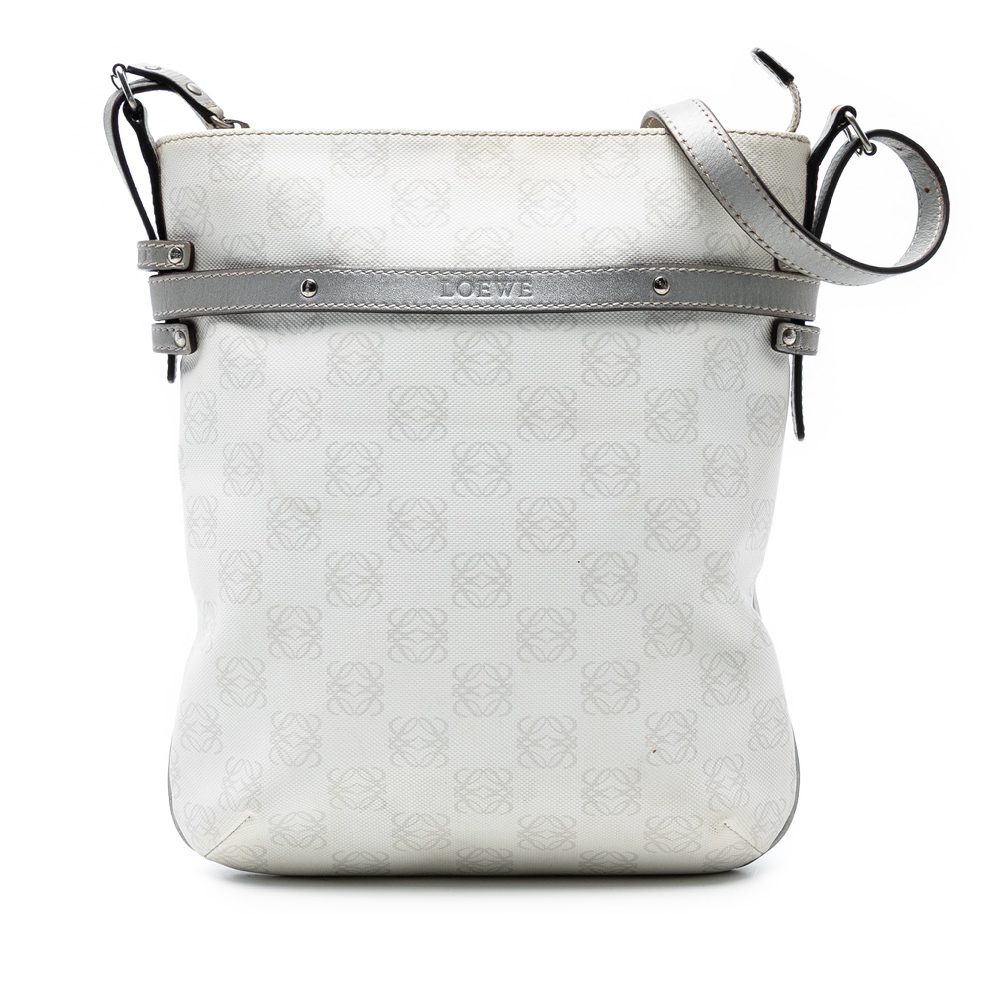 Anagram Coated Canvas Crossbody