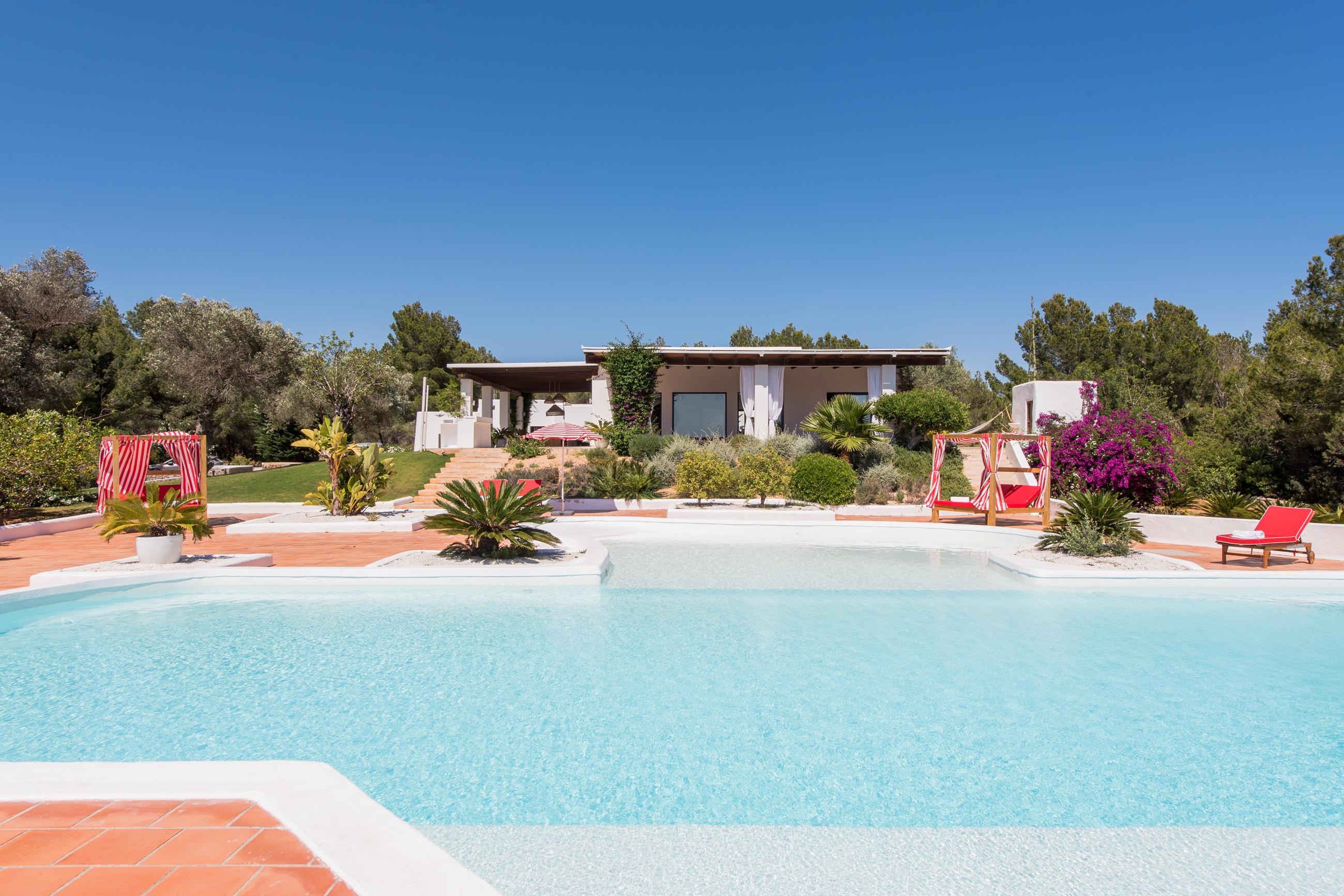 Rare 8-Bedroom Stylish Ibiza Villa with Stunning Views of Dalt Vila, Formentera and the Port in Can Furnet