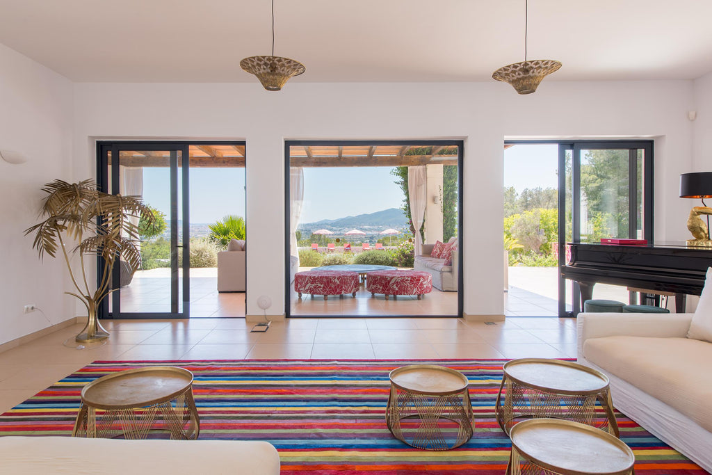 Rare 8-Bedroom Stylish Ibiza Villa with Stunning Views of Dalt Vila, Formentera and the Port in Can Furnet